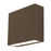 AFX Lighting Dakota 1 Light 8" Outdoor Sconce, Bronze/White - DKTW0807LAJUDBZ
