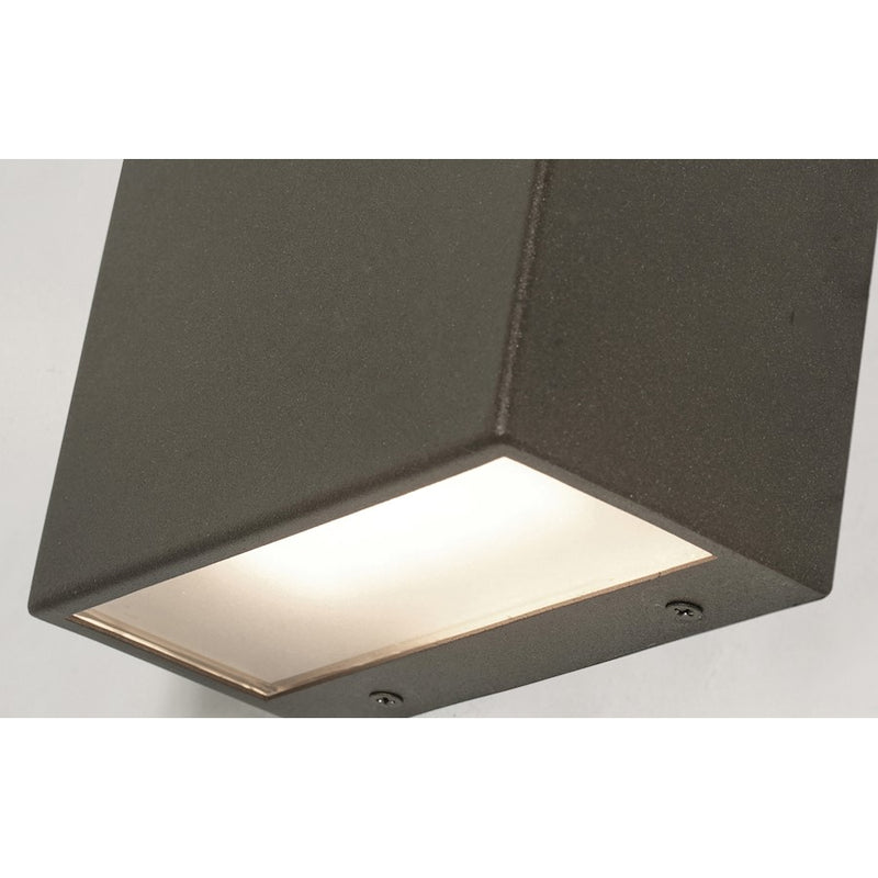 AFX Lighting Dakota 1 Light 8" Outdoor Sconce, Bronze/White