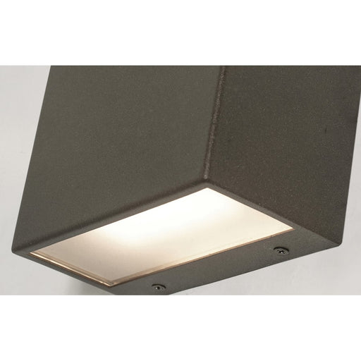 AFX Lighting Dakota 1 Light 8" Outdoor Sconce, Bronze/White