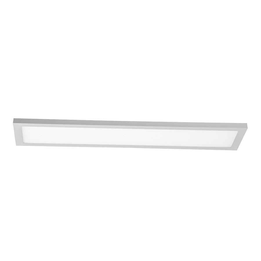 AFX Lighting Delgado 1LT 24'' LED Flush, 120V/White/Frosted - DLGL2406LAJD1WH