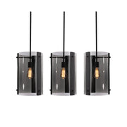 AFX Lighting Dana Light Pendant, Black/Deep Smoke - DNAP10MBBKLNR3
