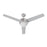AFX Lighting Davis 1Lt 52" 3 Blade LED Ceiling Fan, NK/FR - DVSN523LACSNSL-WS
