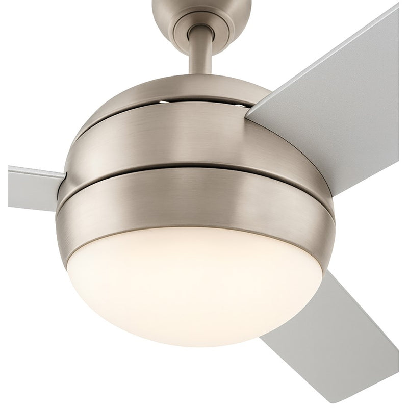AFX Lighting Davis 1Lt 52" 3 Blade LED Ceiling Fan, NK/FR