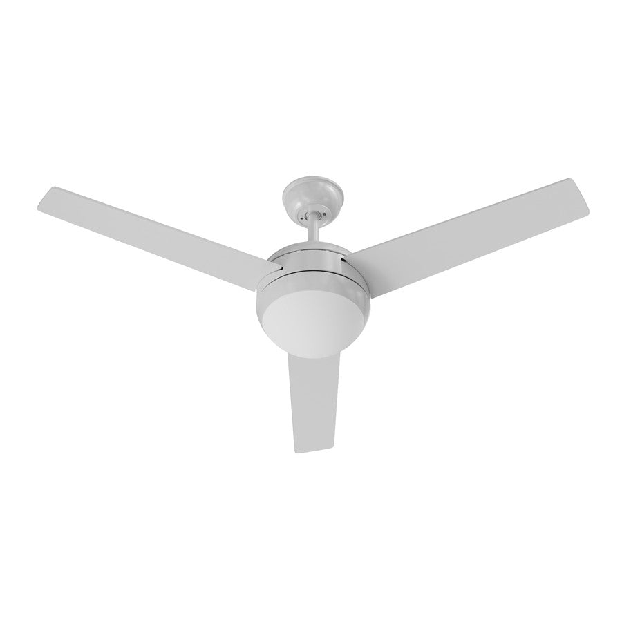 AFX Lighting Davis 1Lt 52" 3 Blade LED Ceiling Fan, WH/FR - DVSN523LACWHWH-WS