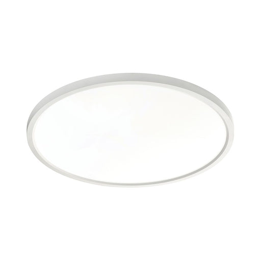 AFX Lighting Edge Round 24" LED 1Lt Flush/40W, White/White - EGRF2440LAJUDWH