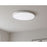 AFX Lighting Edge Round 24" LED 1Lt Flush/40W, White/White