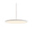 AFX Lighting Edge Round 1 Light Pendant, White/White