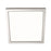 AFX Lighting Edge Square 1Lt 4" Flushmount, Nickel/White - EGSF04LAJD1SN