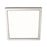 AFX Lighting Edge Square 1Lt 6" Flushmount, Nickel/White - EGSF06LAJD1SN