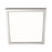 AFX Lighting Edge Square 1Lt 9" Flushmount, Nickel/White - EGSF09LAJD1SN