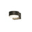 AFX Lighting Elm 1 Light Outdoor Sconce, Black/Black - ELMW0704LAJUDBK