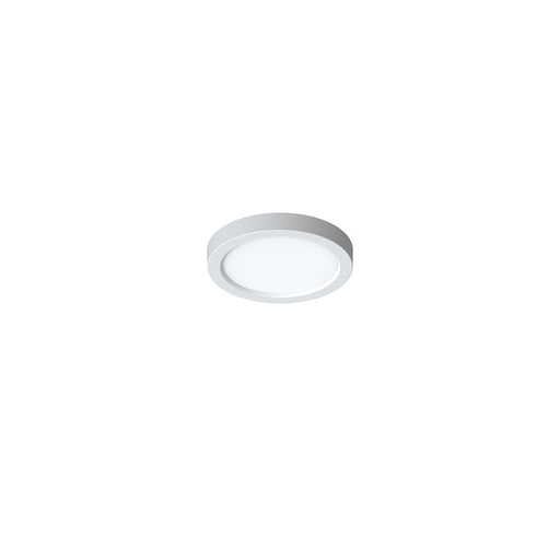 AFX Lighting Eon 1 Light 5" Flush Mount, White/White - EONF05LAJD1WH