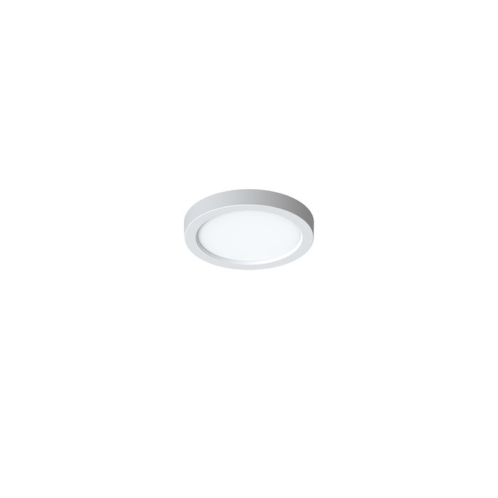AFX Lighting Eon 1 Light 5" Flush Mount, White/White - EONF05LAJD1WH