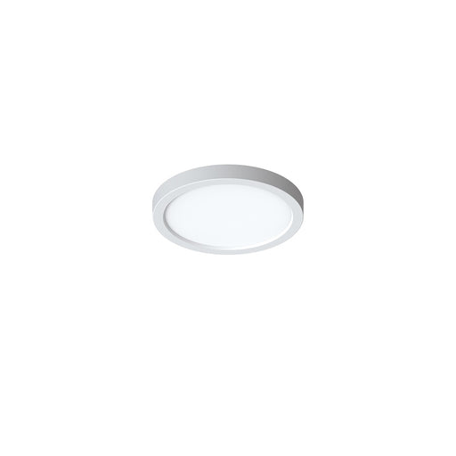 AFX Lighting Eon 1 Light 7" Flush Mount, White/White - EONF07LAJD1WH
