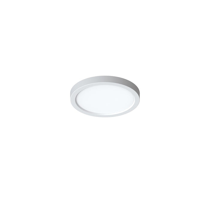 AFX Lighting Eon 1 Light 7" Flush Mount, White/White - EONF07LAJD1WH