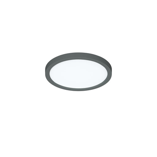 AFX Lighting Eon 1 Light 9" Flush Mount, Black/White - EONF09LAJD1BK