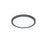 AFX Lighting Eon 1 Light 11" Flush Mount, Black/White - EONF11LAJD1BK