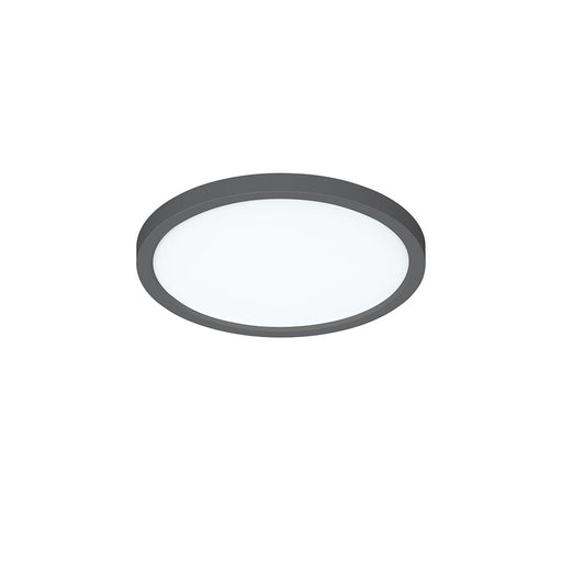 AFX Lighting Eon 1 Light 11" Flush Mount, Black/White - EONF11LAJD1BK