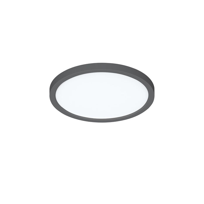 AFX Lighting Eon 1 Light 11" Flush Mount, Black/White - EONF11LAJD1BK