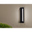 AFX Lighting Fulton 1 Light 18" Outdoor Sconce, Black/White