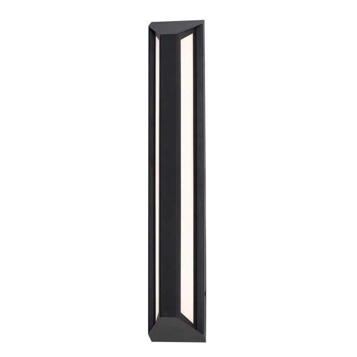 AFX Lighting Fulton 1 Light 24" Outdoor Sconce, Black/White