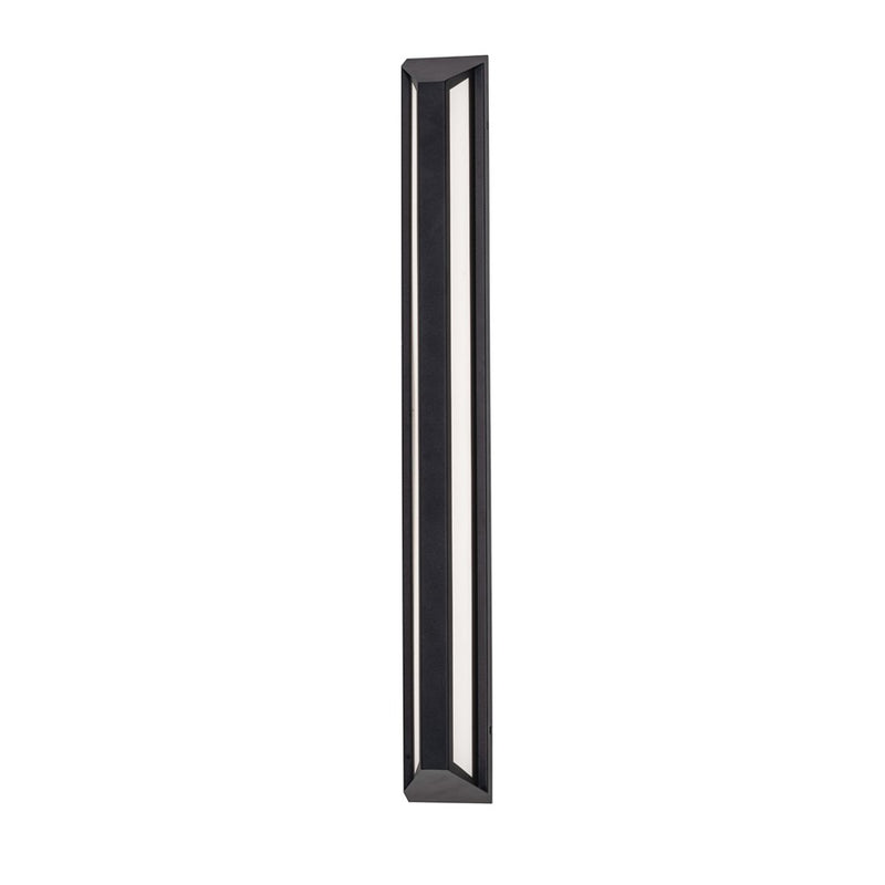 AFX Lighting Fulton 1 Light 36" Outdoor Sconce, Black/White