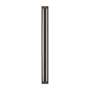 AFX Lighting Fulton 1 Light 48" Outdoor Sconce, Black/White - FTNW0448LAJUDBK