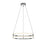AFX Lighting Gemini 2LT 24'' LED Pendant, Painted Nickel/White - GEMP24LAJUDNP