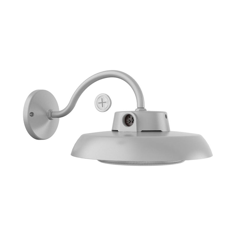 AFX Lighting Gilbert 1LT 10'' LED Outdoor Sconce, Grey/Grey - GILW1210LAJENTG