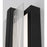 AFX Lighting Gallery 1Lt 14" LED Sconce, Black/Frosted Clear