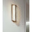 AFX Lighting Gallery 1Lt 14" LED Sconce, Nickel/Frosted Clear