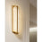 AFX Lighting Gallery 1Lt 20" LED Sconce, Brass/Frosted Clear