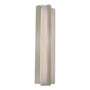 AFX Lighting Gallery 1Lt 20" LED Sconce, Nickel/Frosted Clear - GLYS0520LAJUDSN