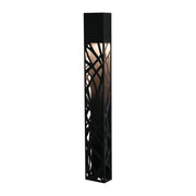 AFX Inez 36in LED Outdoor Wall Sconce | Modern Black Aluminum Die-Cut | Patio & Entryway | 450 Lumens, Wet Rated | Model INZW0536LAJUDBK