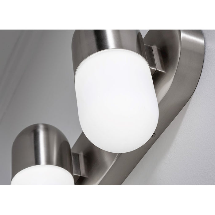 AFX Lighting Irvine 3 Lt 24" LED Vanity, Satin Nickel/Frosted