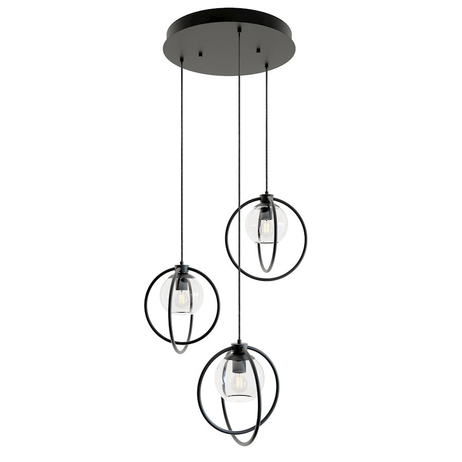 AFX Lighting Jamie 3 Lt Round Mini-Pendant, 120V