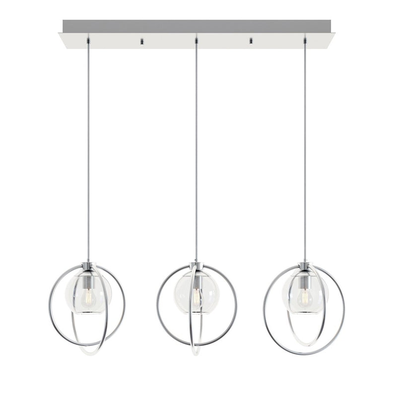 AFX Lighting Jamie 3 Lt Linear Mini-Pendant, 120V