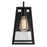 AFX Lighting Joplin 1 Light 12" Outdoor Sconce, Black/Clear