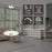 AFX Lighting June 1 Light 18" Pendant, Black/White