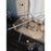 AFX Lighting Knoll 3 Light 48" Pendant, Polished Chrome/White