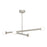 AFX Lighting Lane 4 Light Pendant, Satin Nickel/White - LANP36LAJUDSN