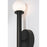 AFX Lighting Lane 2 Light Sconce, Black/White