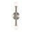 AFX Lighting Lane 2 Light Sconce, Satin Nickel/White - LANS0620LAJUDSN