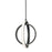 AFX Lighting Lock 2 Light 9" LED Pendant
