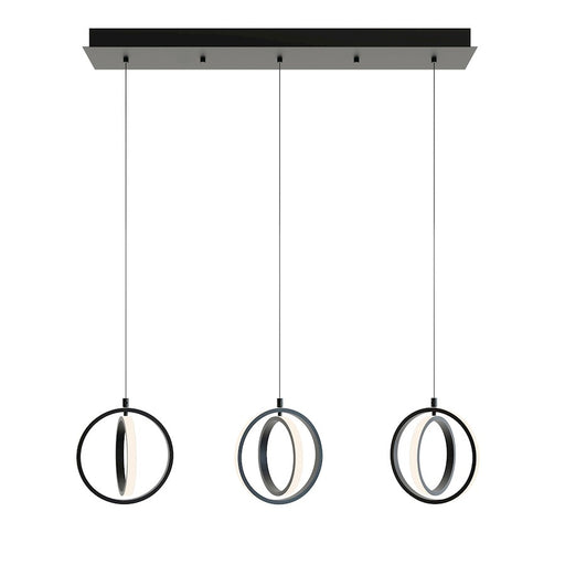 AFX Lighting Lock 3 Light Linear Pendant, 120V