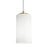 AFX Lighting Leo 1 Light Pendant, Light Antique Brass/Clear - LEOP04MBLB