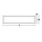 AFX Lighting Lugano 1Lt LED Flush Mount, Nickel/Frosted White