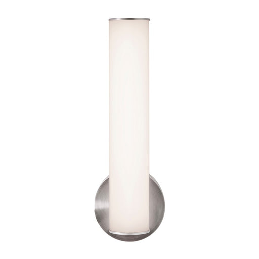 AFX Lighting Leia 1Lt 14" LED Wall Sconce, Nickel/Frosted