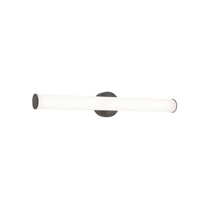AFX Lighting Leia 1 Light 24" Vanity, Black/Frosted - LIAV2404LAJUDBK
