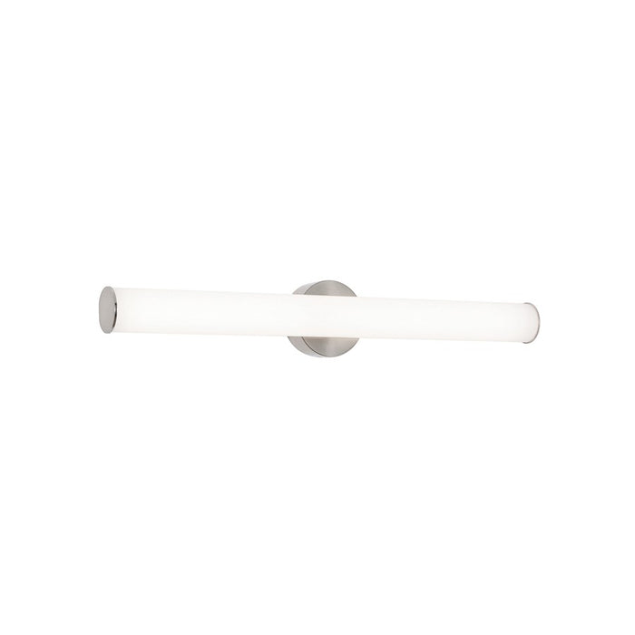 AFX Lighting Leia 1 Light 24" Vanity, Satin Nickel/Frosted - LIAV2404LAJUDSN